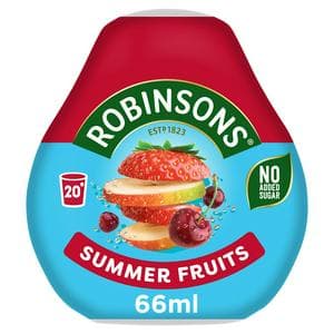 Robinsons Mini Summer Fruits On the Go Squash 66ml