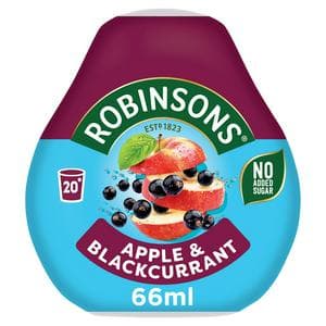 Robinsons Mini Apple & Blackcurrant On the Go Squash 66ml