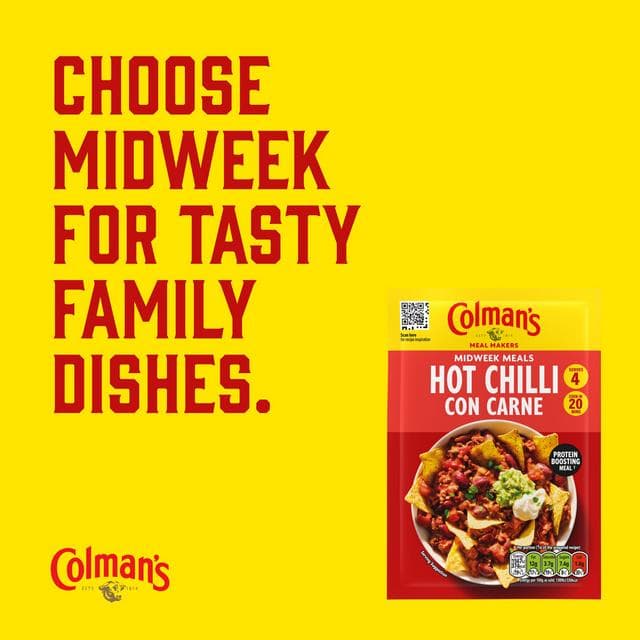 Colman's Hot Chilli Con Carne Recipe Mix 37g - gallery image 4
