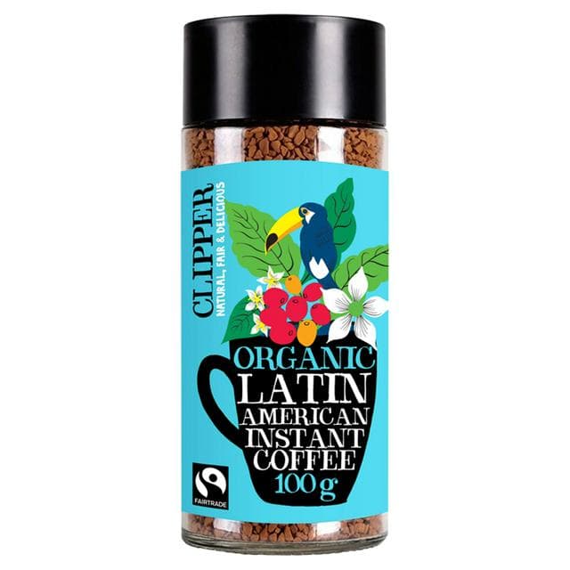 Clipper Fairtrade Organic Latin American Instant Coffee 100g - gallery image 1