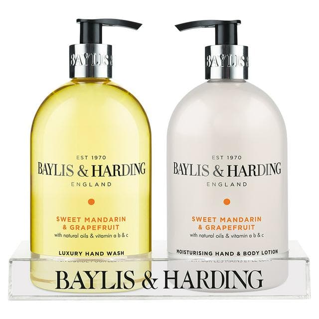 Baylis & Harding Handwash & Body Lotion Gift Set, Sweet Mandarin & Grapefruit x2 - gallery image 1