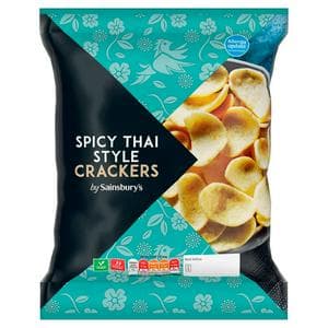 Sainsbury's Spicy Thai Crackers 80g