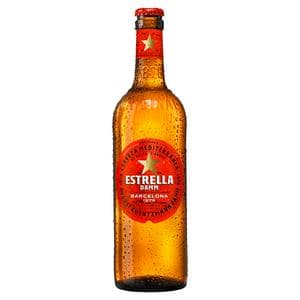 Estrella Damm Lager Spanish Beer Bottle 660ml