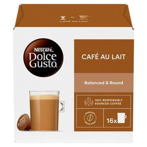 Nescafé Dolce Gusto 16 x Café Au Lait Coffee Pods