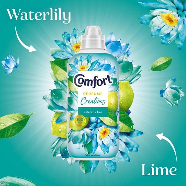 Comfort Creations Fabric Conditioner Waterlily & Lime 30 Washes 900ml - gallery image 2