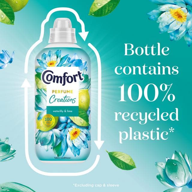 Comfort Creations Fabric Conditioner Waterlily & Lime 30 Washes 900ml - gallery image 4