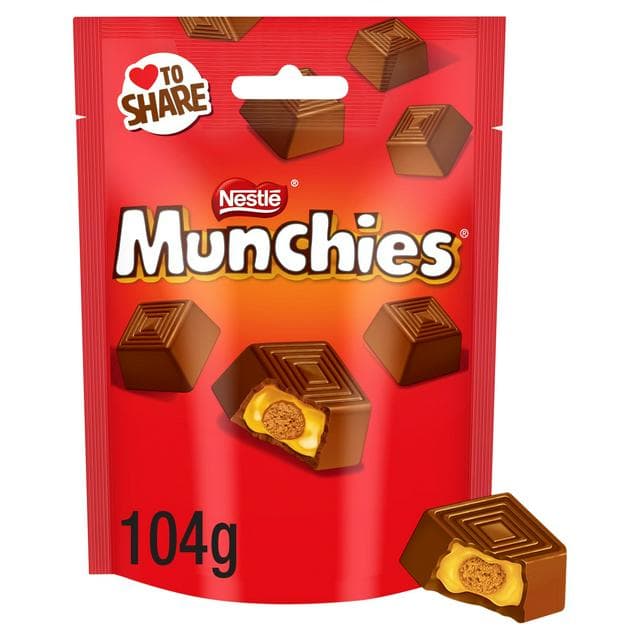 Munchies Milk Chocolate & Caramel Sharing Bag 104g - gallery image 1