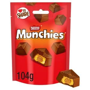 Munchies Milk Chocolate & Caramel Sharing Bag 104g
