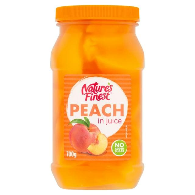 Nature's Finest Peach in Juice 700g - gallery image 1