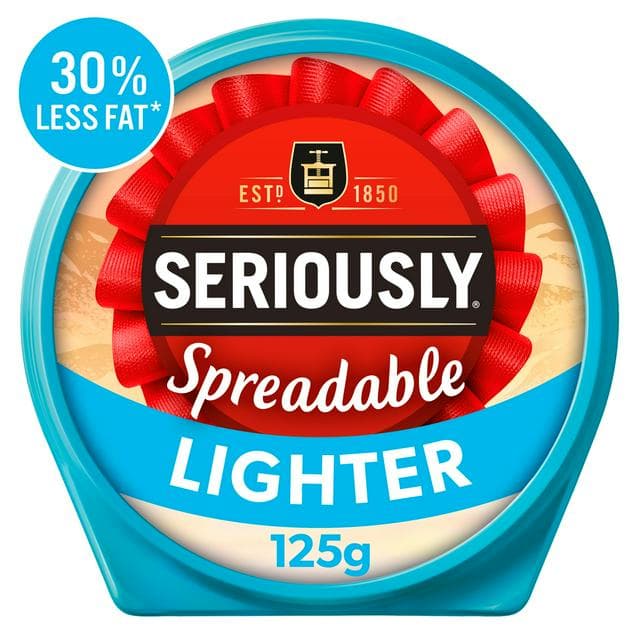 Seriously Spreadable Cheese Lighter 125g - gallery image 1