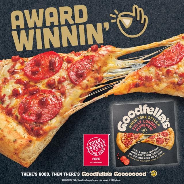 Goodfella's 532g New York Style Fully Loaded Pepperoni Pizza - gallery image 2