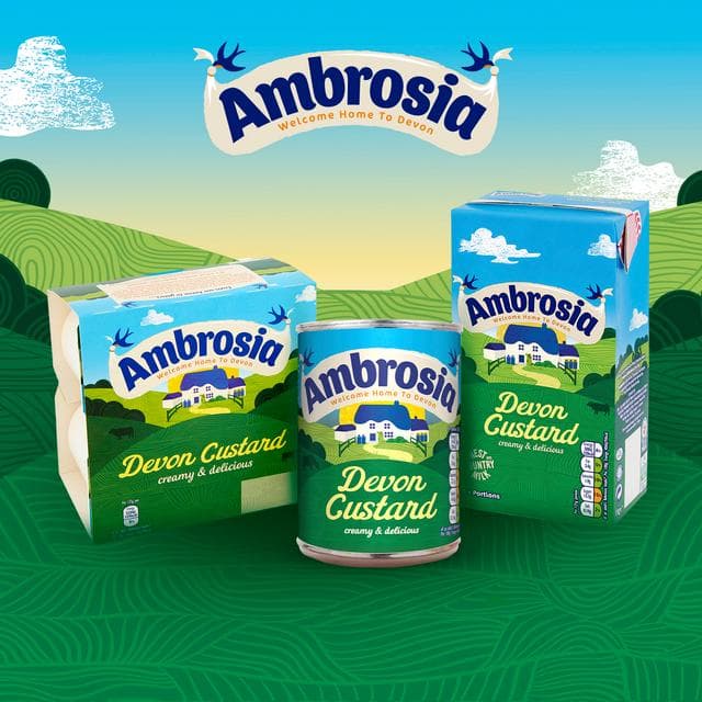 Ambrosia My Mini 6 x 55g Custard Lunchbox Snack Pots - gallery image 5