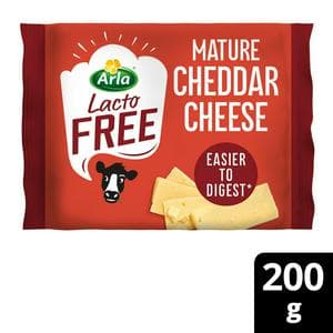 Arla Lactofree Mature Cheddar Cheese 200g