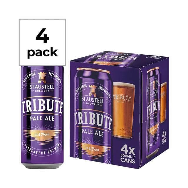 St Austell Brewery Tribute Ale 4x500ml - gallery image 1
