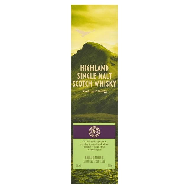 Sainsbury's Highland Malt Scotch Whisky, Taste the Difference 70cl - gallery image 1