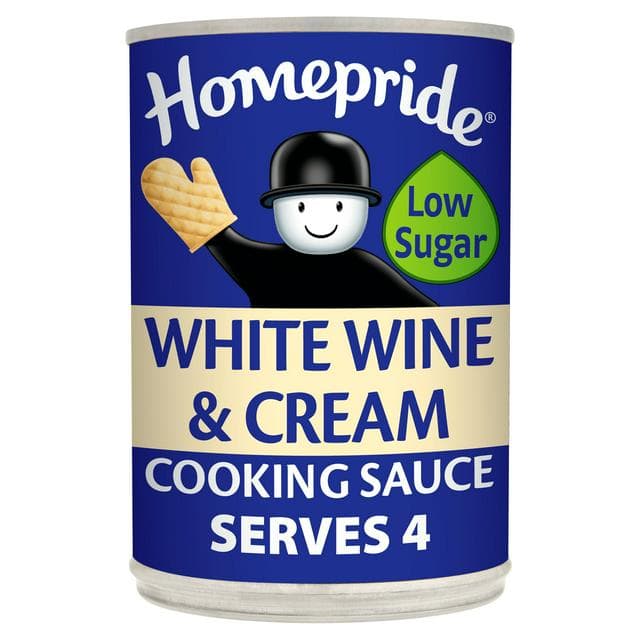 Homepride White Wine & Cream Cooking Sauce 400g - gallery image 1