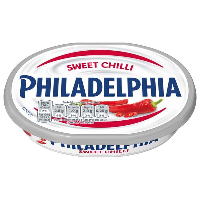 Philadelphia 165g Sweet Chilli Soft Cream Cheese Tub - gallery image 3