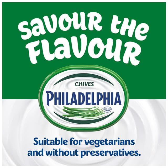 Philadelphia Chives Soft Cream Cheese 165g - gallery image 4