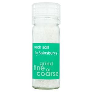 Sainsbury's Rock Salt Grinder 100g