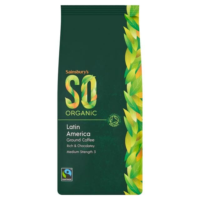 Sainsbury's Latin American Coffee, SO Organic 227g - gallery image 1
