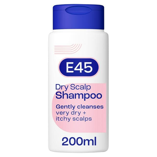 E45 Dry Scalp Shampoo, for Dry, Itchy Scalp & Dandruff 200ml - gallery image 1