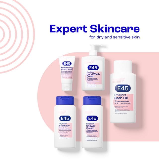 E45 Dry Scalp Shampoo, for Dry, Itchy Scalp & Dandruff 200ml - gallery image 6