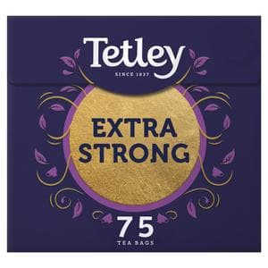 Tetley Extra Strong Tea Bags x75