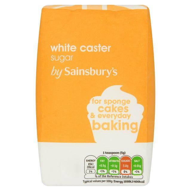 Sainsbury's White Caster Sugar 500g - gallery image 1