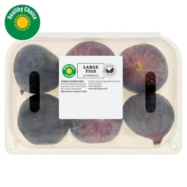 Sainsbury's 6 x Large Turkish Figs - gallery image 1