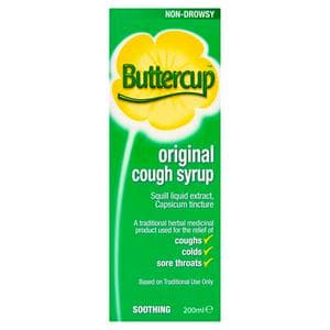 Buttercup Cough Syrup, Original 200ml