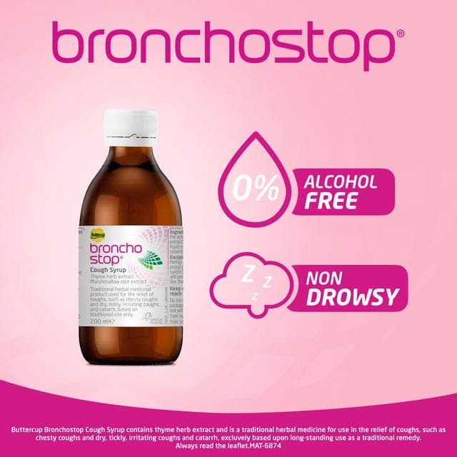 Bronchostop Cough Syrup 120ml - gallery image 4