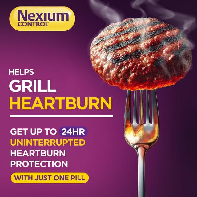 Nexium 7 x Control Heartburn & Acid Reflux Relief Tablets - gallery image 2