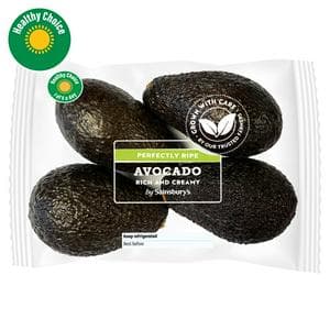 By Sainsbury's 4 x Small Ripe & Ready Avocados