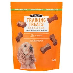 Sainsbury's Training Dog Treats Rich In Chicken 125g