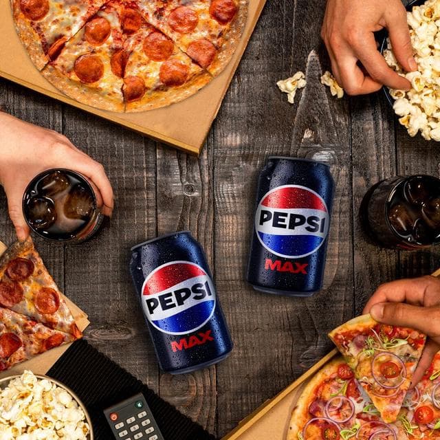 Pepsi Max No Sugar Cola Cans 24x330ml - gallery image 2