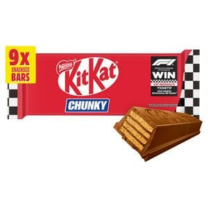 KitKat Chunky Milk Chocolate Bar Multipack x9 288g