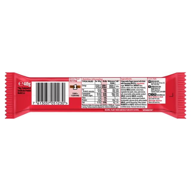 KitKat Chunky Milk Chocolate Bar 40g - gallery image 3