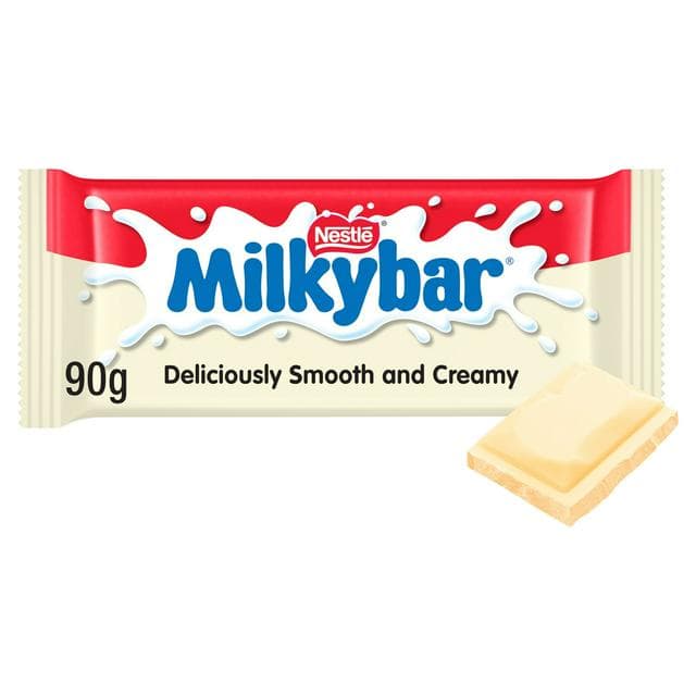Milkybar White Chocolate Sharing Bar 90g - gallery image 1