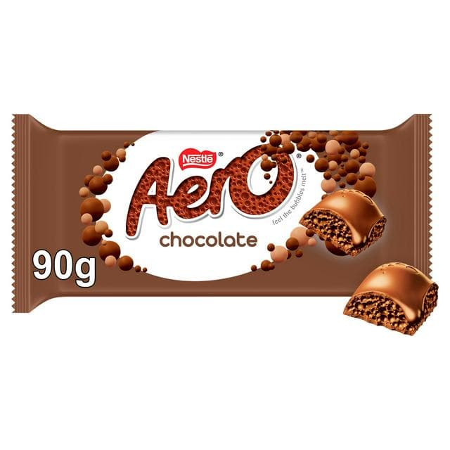 Aero Milk Chocolate Sharing Bar 90g - gallery image 1