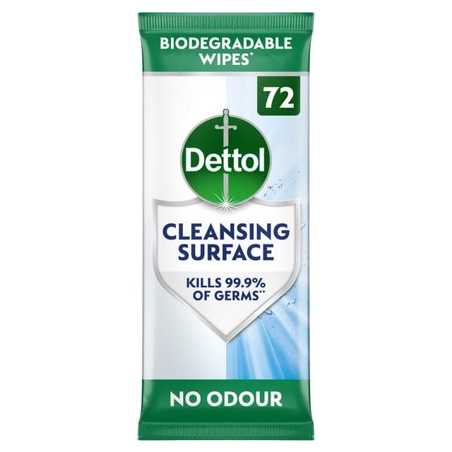 Dettol 72 x Antibacterial Multi Surface Cleaning Wipes - gallery image 1