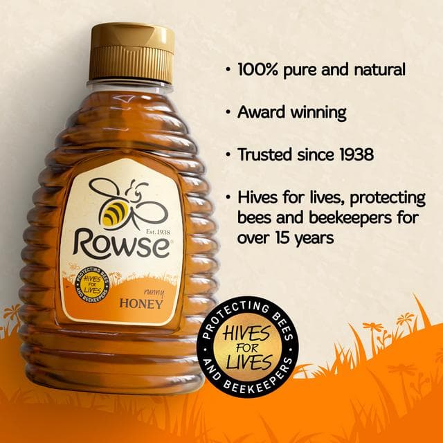 Rowse Original Squeezy Honey 680g - gallery image 2
