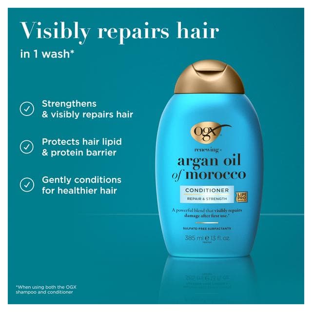 Ogx 385ml Renewing+ Argan Oil of Morocco Hair Conditioner - gallery image 2