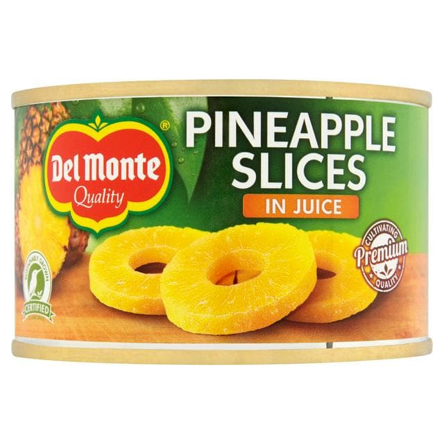Del Monte Sliced Pineapple in Juice 220g (140g Drained) - gallery image 1