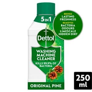 Dettol Antibacterial Limescale Washing Machine Cleaner 250ml