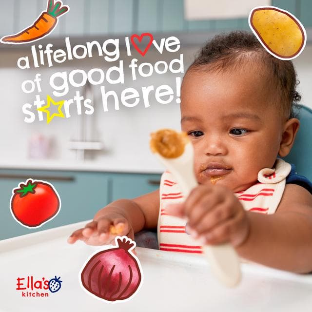Ella's Kitchen Organic Strawberry & Banana Melty Puffs Baby Snack 6+ Months 20g - gallery image 5