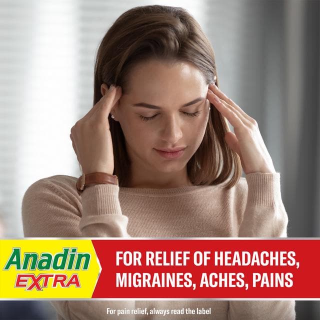 Anadin Extra Aspirin Paracetamol & Caffeine Caplets x16 - gallery image 5