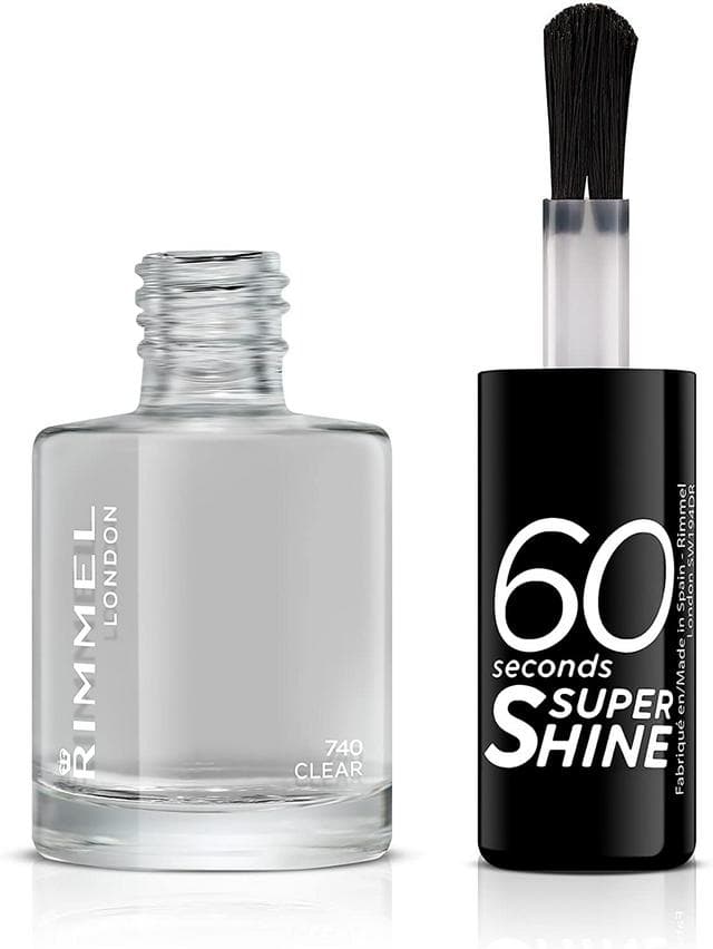 Rimmel 60 Seconds Super Shine Nail Polish Clear - gallery image 2