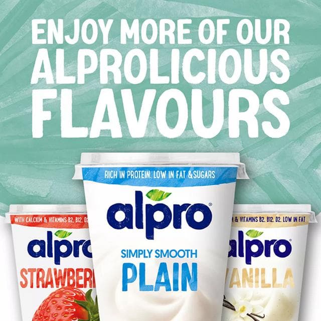 Alpro Plain Coconut Plant Based Soya Yoghurt Alternative 500g - gallery image 6