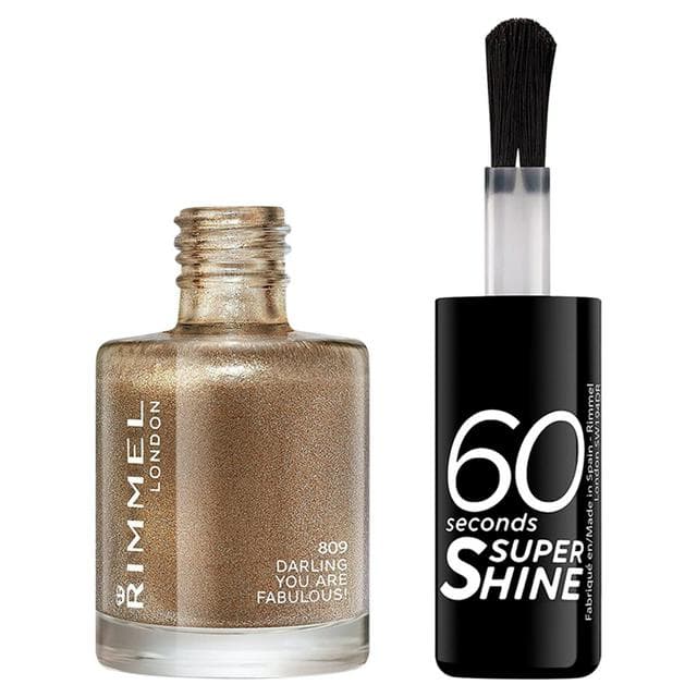 Rimmel London 60 Seconds Super Shine 809 Darling, You Are Fabulous! 8ml - gallery image 1