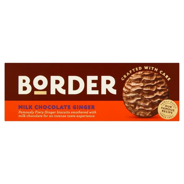 Border Milk Chocolate Ginger 150g - gallery image 1